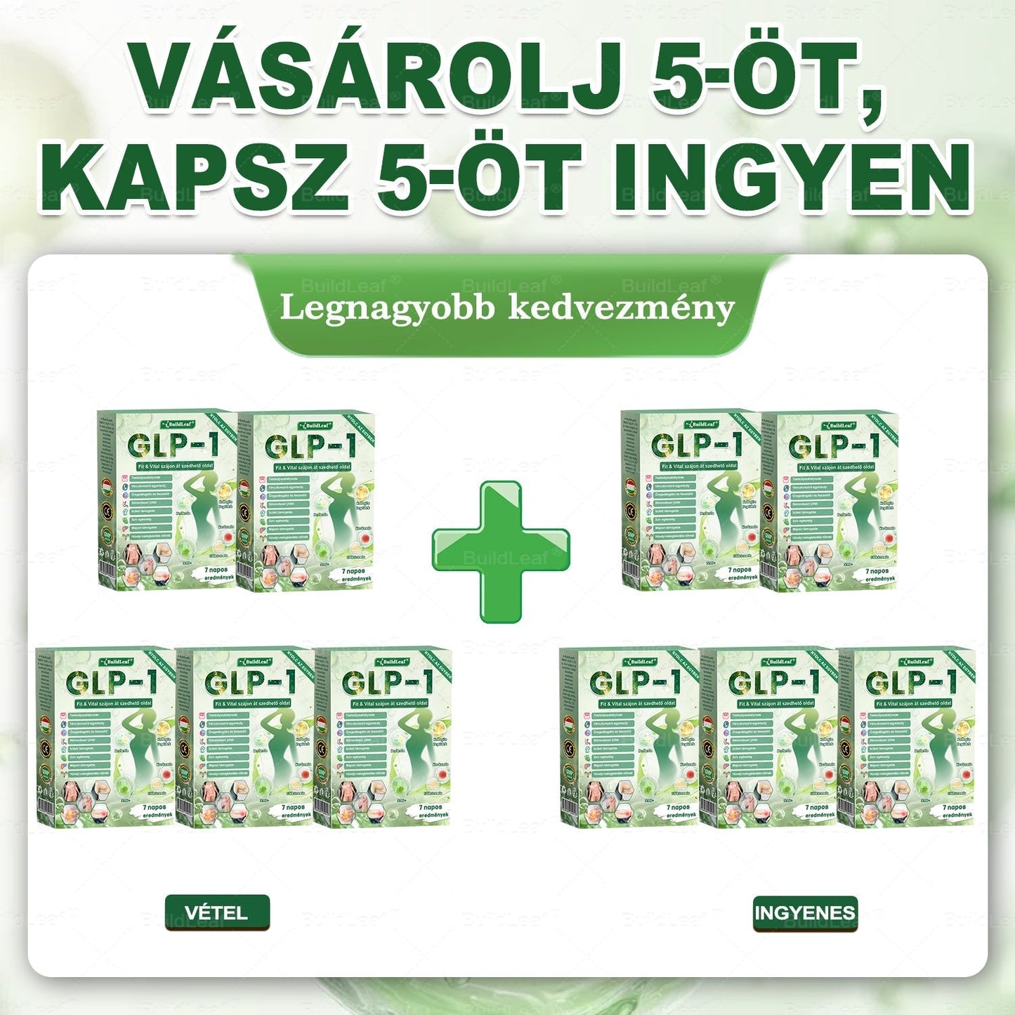 đżMĂĄr csak 5 doboz maradt! Extra 70%-os kedvezmĂ©nyt kĂnĂĄlunk! Maradj egĂ©szsĂ©ges! Ha most kihagyod, csak jövĆre lesz Ășjra lehetĆsĂ©ged.